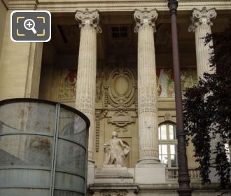 Grand Palais eastern colonnade L'Art du Moyen Age