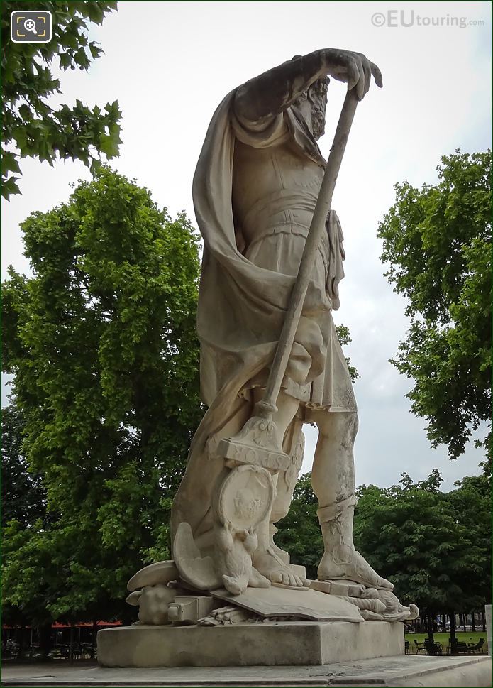 RHS of Hannibal statue
