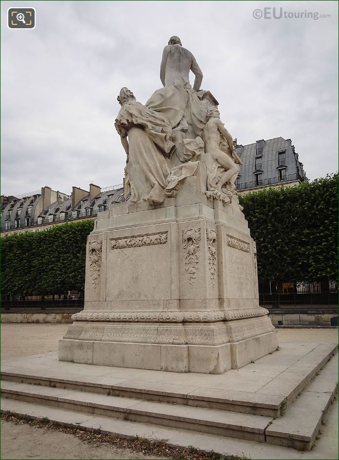 South and east sides of Jules Ferry monument