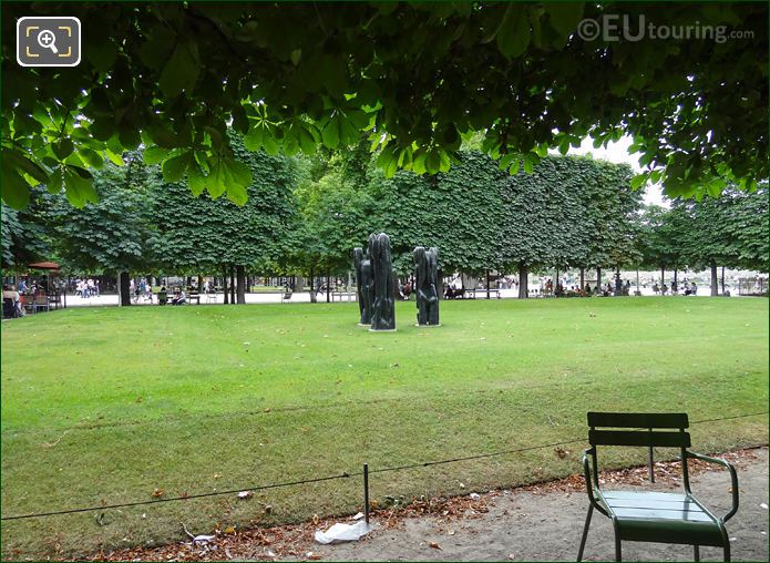 Personnage III statues in Grand Couvert section