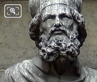 Saint Hilaire de Poitiers statue by Jean Pierre Victor Huguenin