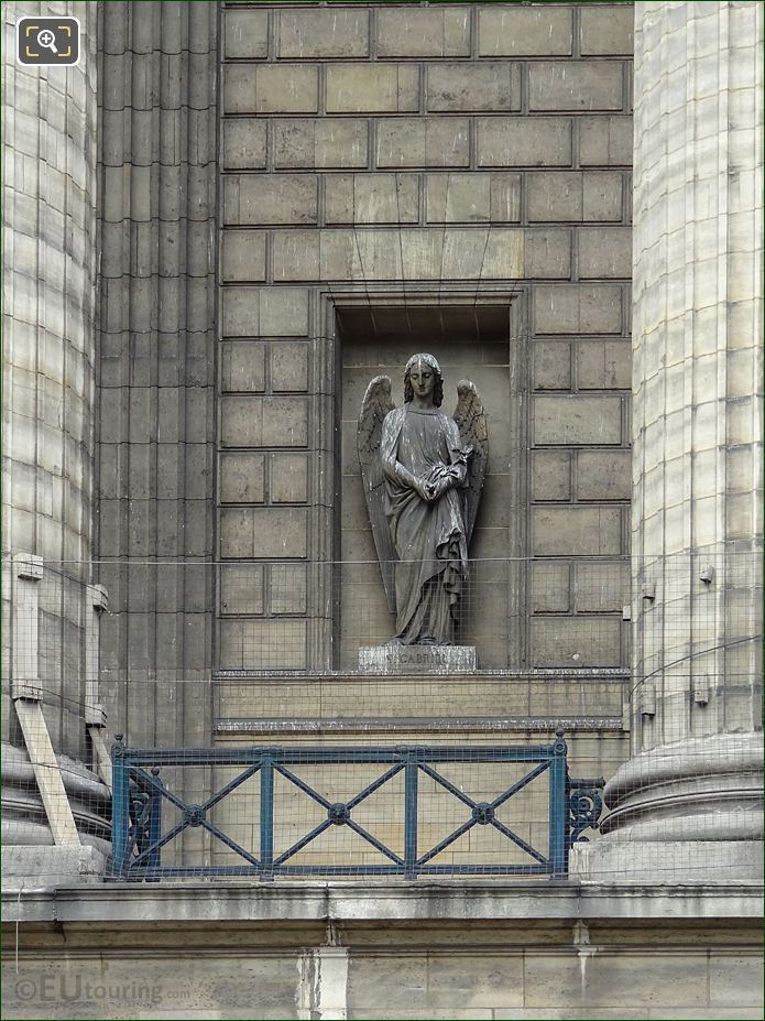 Madeleine Church statue of Saint Gabriel, Archangel Gabriel