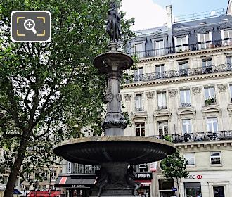 Fontaine du Theatre-Francais Nymphe Marine, Place Andre-Malraux, Paris