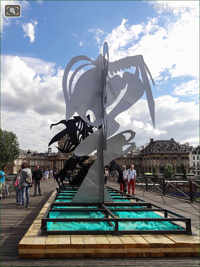 Enchanted Footbridge Exhibition, Pont des Arts, 2016