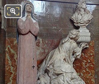 Paris Eglise Saint-Roch statue of Saint Rita of Cascia