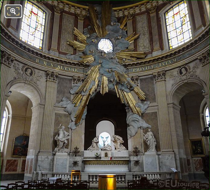 Chapel Of The Virgin With Saint Barbara statue