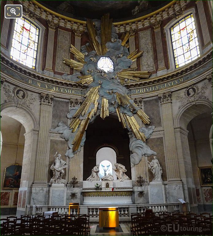 Chapel of the Virgin by Jules Hardouin Mansart at Eglise Saint-Roch