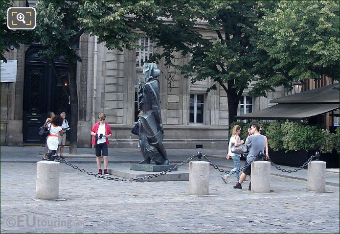 Ossip Zadkine bronze statue