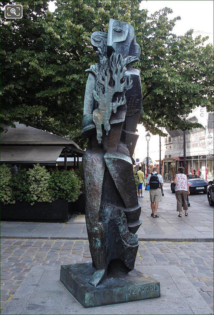 Statue by Ossip Zadkine