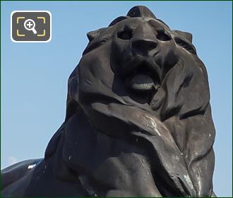 Lion of Belfort statue by artist Frederic-Auguste Bartholdi