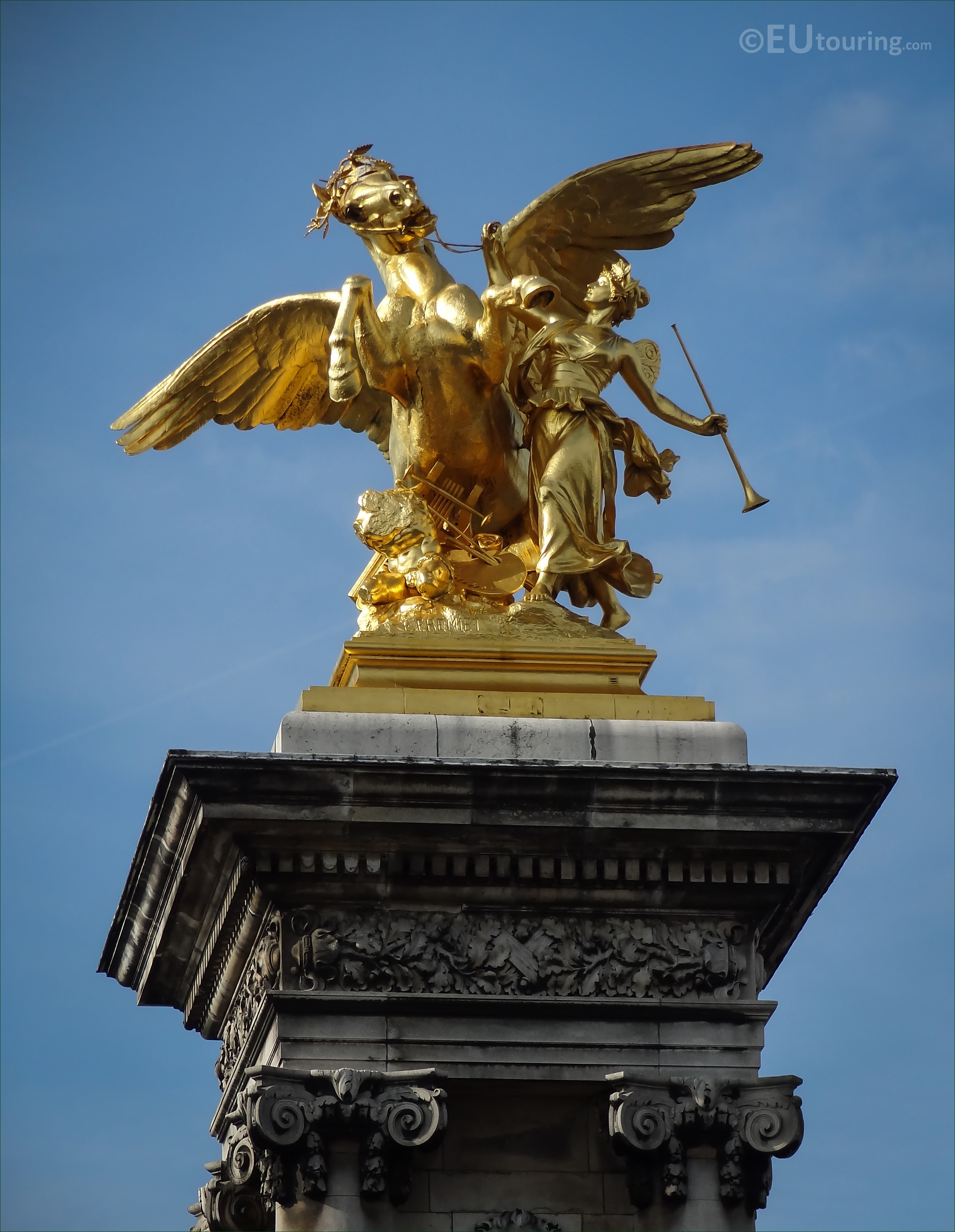 Pont Alexandre Iii Bridge Statues