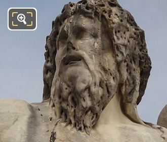 River God statue in Jardin des Tuileries