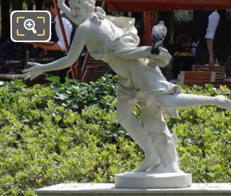 LHS of Daphne statue in Tuileries Gardens