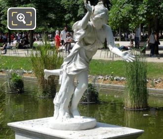 Daphne statue by sculptor Guillaume Coustou