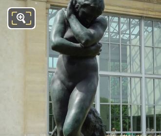 Bronze Eve statue by sculptor Auguste Rodin