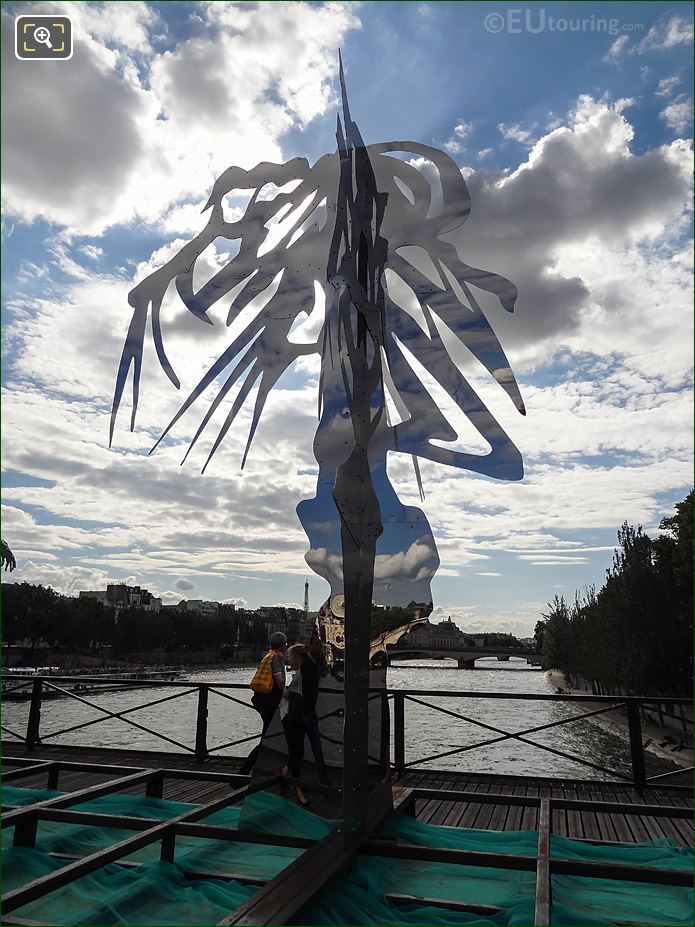 Steel Arbre sculpture by Daniel Hourde