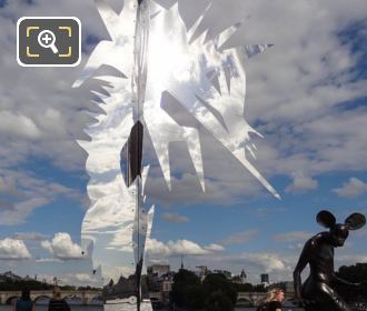 Mirror Arbre VII sculpture by Daniel Hourde