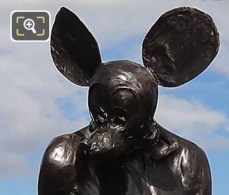 Mickey statue from The Enchanted Footbridge exhibition 2016