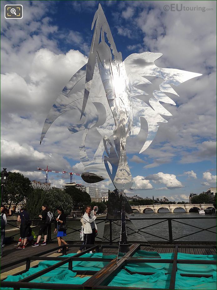 Arbre III, Enchanted Footbridge Exhibition, Paris 2016