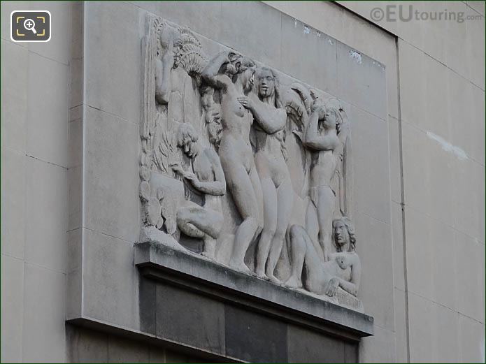 Palais de Chaillot Oceania sculpture