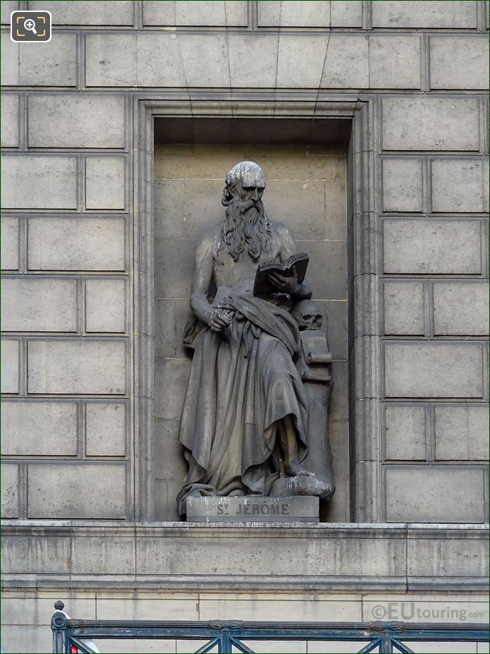 Saint Jerome statue, Eglise de la Madeleine, Paris