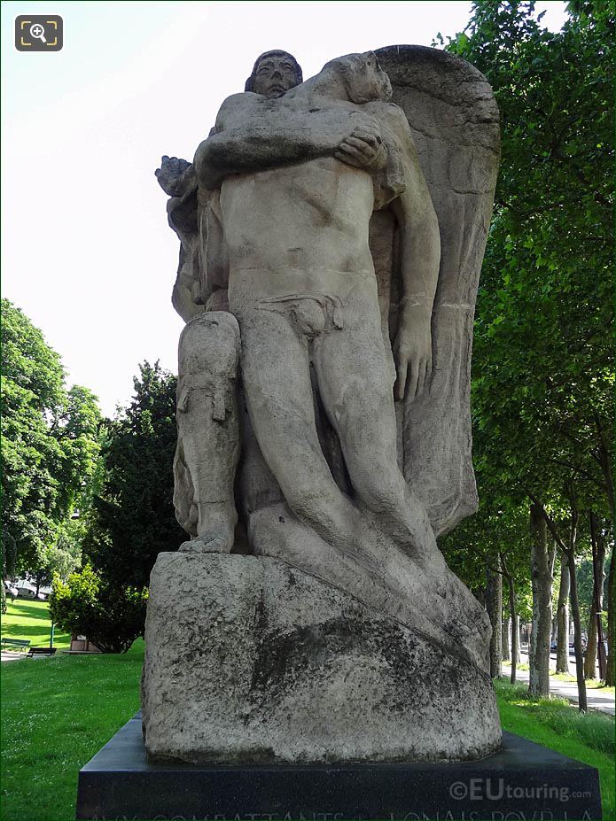 Front of Monument to Polish Fighters