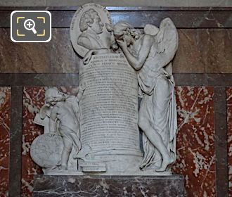 Rene and Pierre-Louis Moreau de Maupertuis Monument, Eglise Saint-Roch