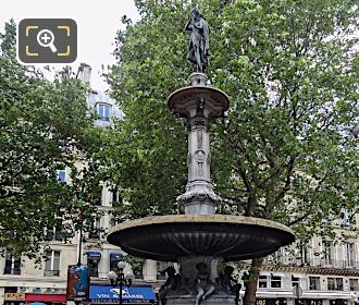 Fontaine du Theatre-Francais Nymphe Marine, Place Andre-Malraux, Paris