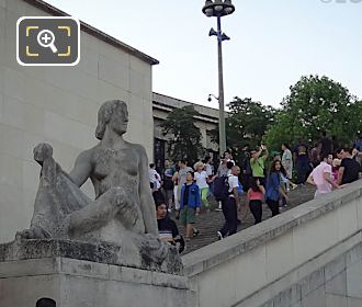 Goddess of Fruit Trees statue by artist Robert Wlerick