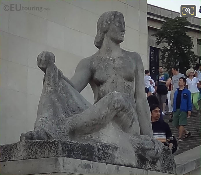 Goddess of Fruit Trees statue, Jardins du Trocadero, Paris