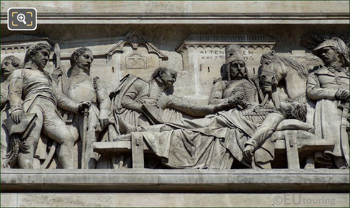 Arc de Triomphe Les Funerailes du General Marceau