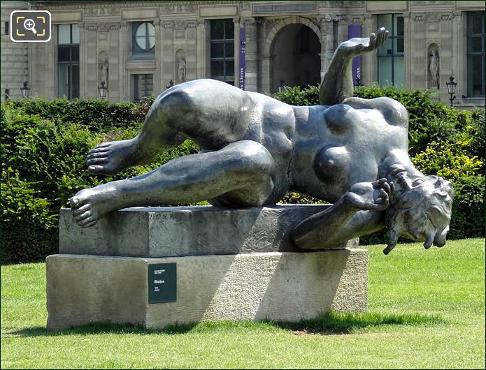 Riviere statue by Aristide Maillol