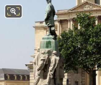 Statue of Emile Fayolle located at Place Vauban