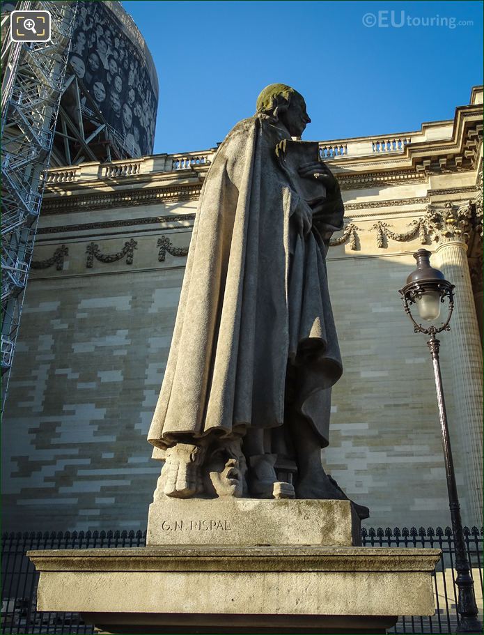 The Pierre Corneille statue north side