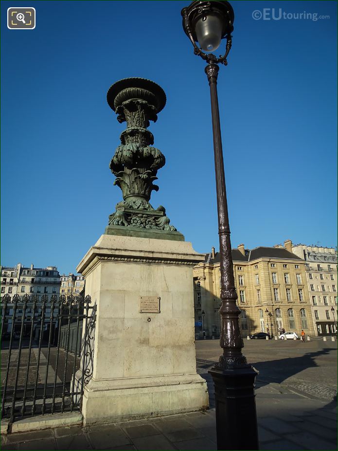 Alexandre Massiani memorial candelabra