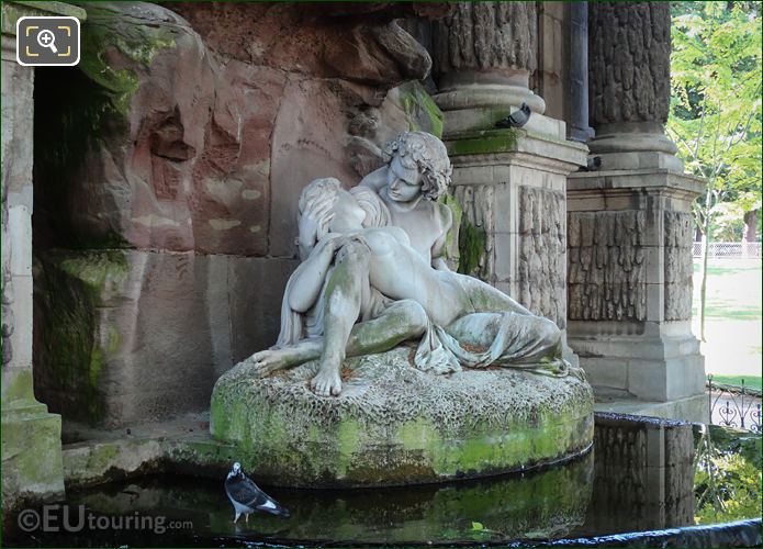 Acis and Galatea statues at Jardin du Luxembourg
