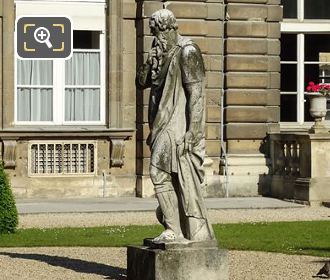 Le Silence statue next to Palais du Luxembourg