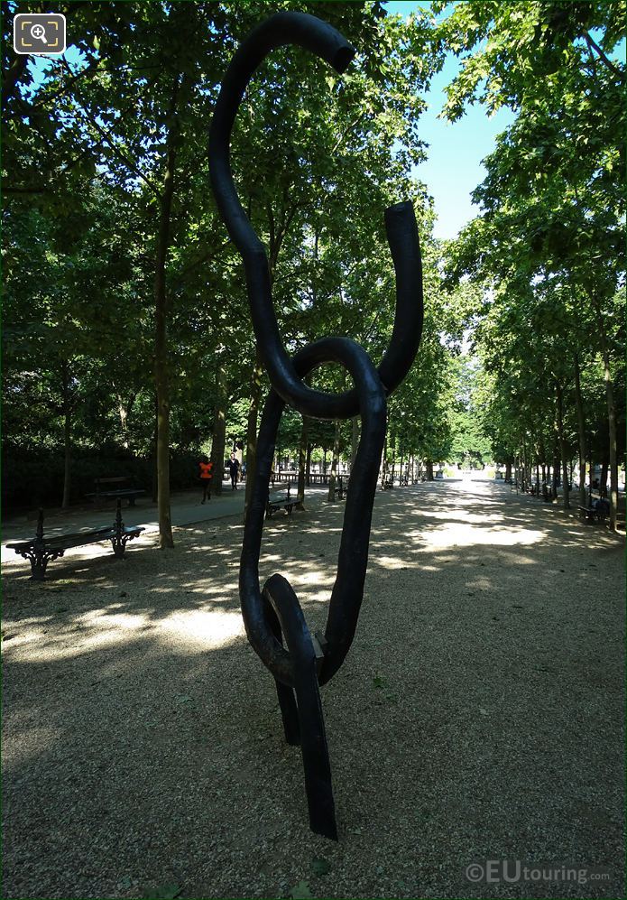 Back of the abolishment of slavery monument