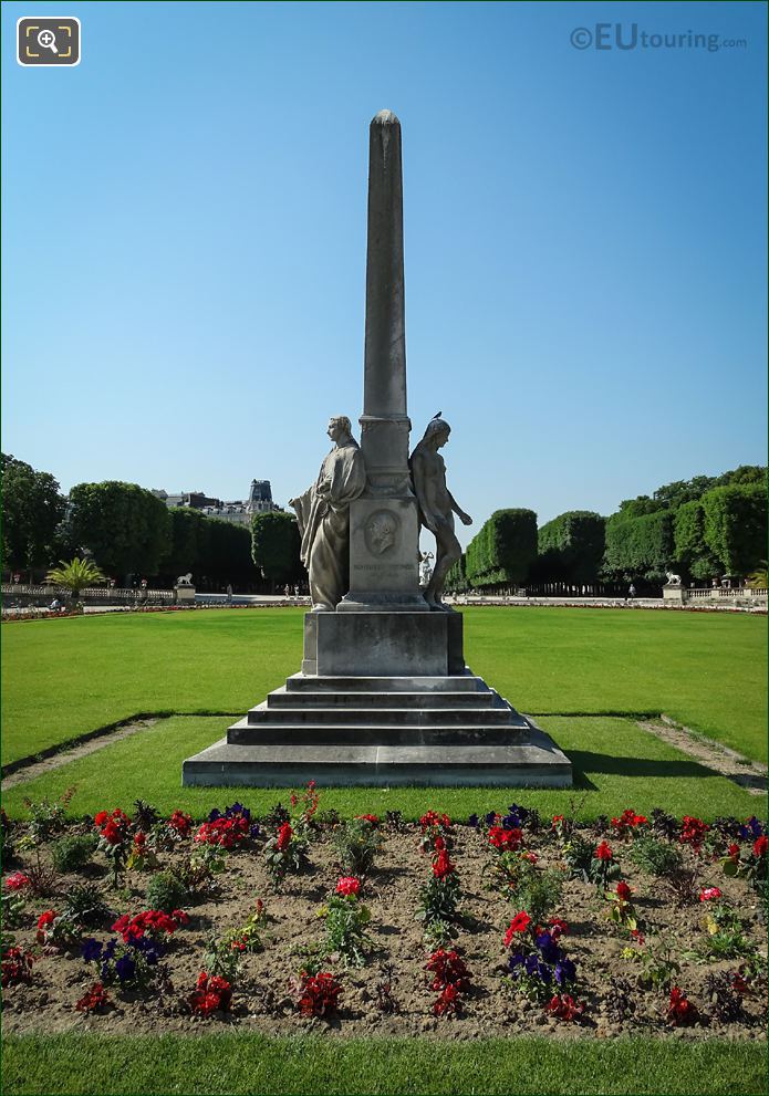 Front of Auguste Scheurer Kestner monument