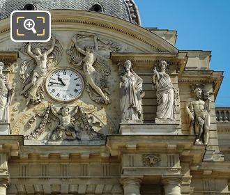 La Paix statue on Palais du Luxembourg