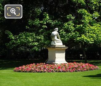 Archidamas statue within Jardin du Luxembourg