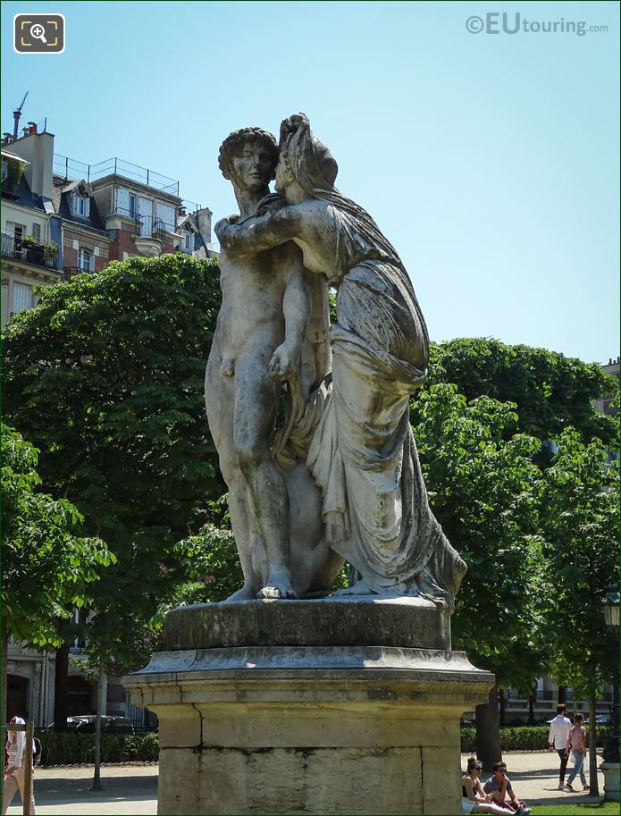 Statue La Nuit by Charles Gumery