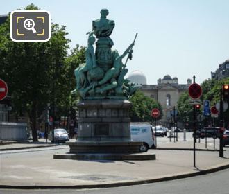 Back of the Francois Garnier monument