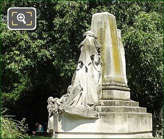 Ludovic Trarieux monument in Square Claude-Nicolas Ledoux