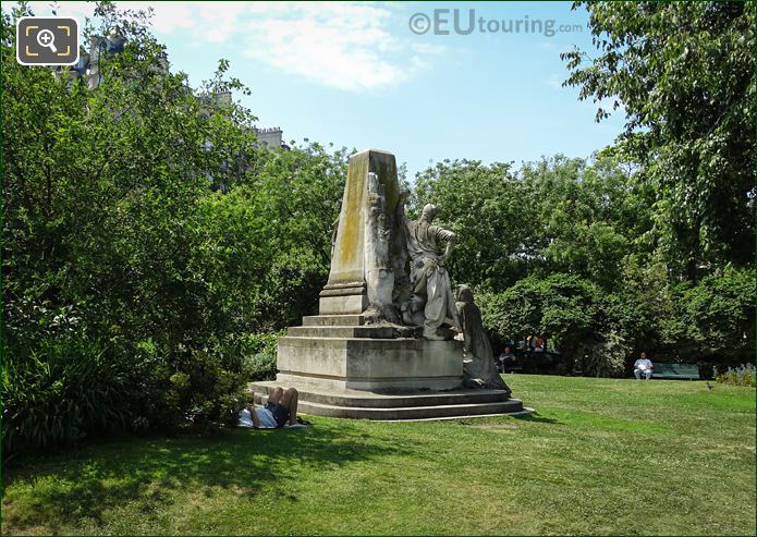 Back of the Ludovic Trarieux monument