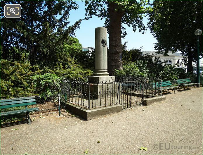 N T Charlet monument in 14th Arrondissement of Paris