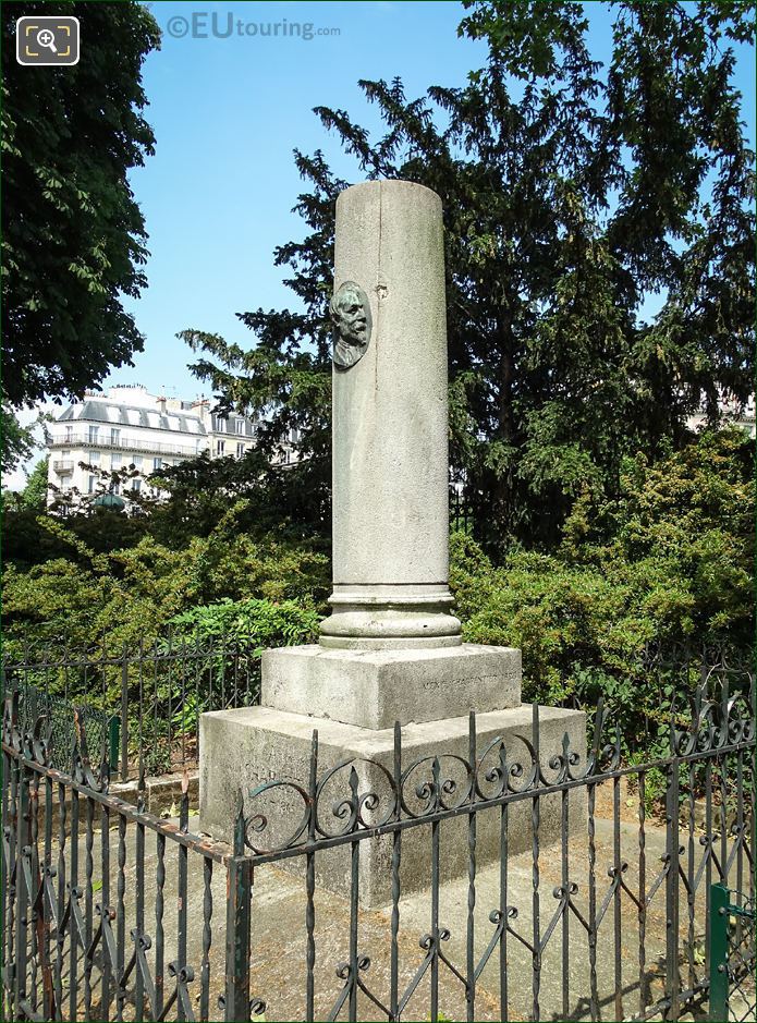 Square Abbe Migne and N T Charlet monument