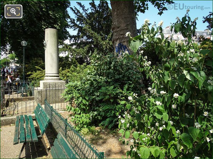 Nicolas Toussaint Charlet monument in Square Abbe Migne