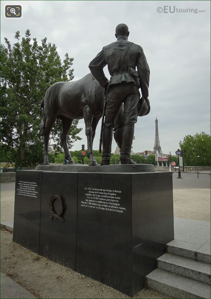 World War I Monument to Russian Expeditionary Force 1916 - 1918