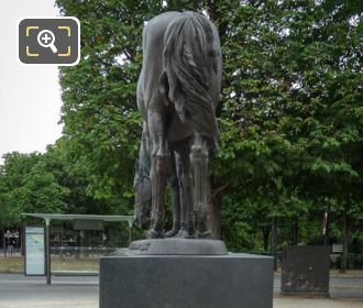 RHS side of Monument to Russian Expeditionary Force 1916-1918